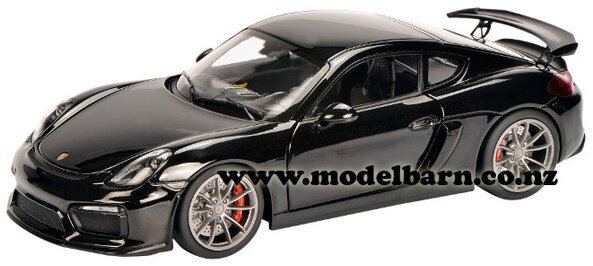 1/18 Porsche Cayman GT4 (black) - Vehicles-Porsche : Model Barn