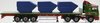1/50 MAN F2000 Prime Mover with Semi Flat Deck Trailer & Skips Load "Matlock Transport"