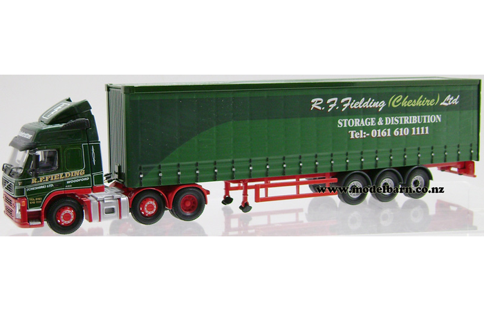 1/50 Volvo FM12-420 Prime Mover & Semi Curtainside Trailer "RF Fielding"