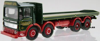 1/50 AEC Ergomatic Cab 4-Axle Flat Deck Truck "Eddie Stobart Ltd"-aec-Model Barn