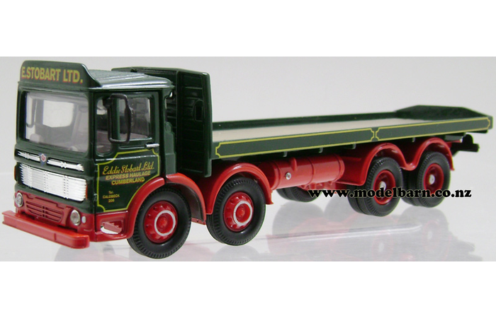 1/50 AEC Ergomatic Cab 4-Axle Flat Deck Truck "Eddie Stobart Ltd"