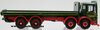 1/50 AEC Ergomatic Cab 4-Axle Flat Deck Truck "Eddie Stobart Ltd"