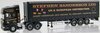1/50 Scania 144L 530 Topline Prime Mover & Semi Curtainside Trailer "Stephen Sanderson"