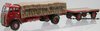 1/50 ERF V 2-Axle Sheeted Truck & Flat Deck Trailer "British Road Services"