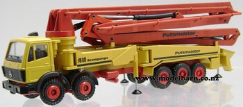 1/50 Putzmeister M52 Concrete Pump On Mercedes 5-Axle Truck-mercedes-Model Barn