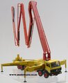 1/50 Putzmeister M52 Concrete Pump On Mercedes 5-Axle Truck