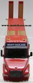 1/50 Volvo NH12-460 Prime Mover & Nooteboom 4-Axle Semi Low Loader Trailer (red)