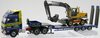 1/50 Volvo FH12-420 Prime Mover with 3-Axle Nooteboom Low Loader Trailer & Excavator "East-West Haulage"