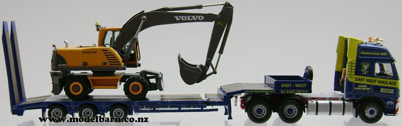 1/50 Volvo FH12-420 Prime Mover with 3-Axle Nooteboom Low Loader