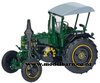 1/32 Lanz Bulldog D9506 (green) with Covered Trailer "Schenker"