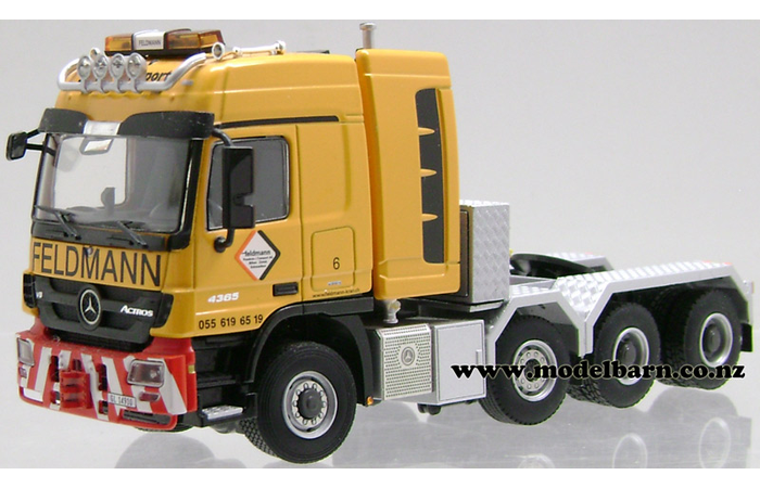 1/50 Mercedes Actros 4365 4-Axle Prime Mover "Feldmann"