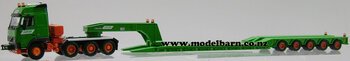 1/50 Volvo FH12-420 Prime Mover & King 5-Axle Semi Low Loader Trailer "Nuttall"-volvo-Model Barn