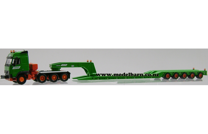 1/50 Volvo FH12-420 Prime Mover & King 5-Axle Semi Low Loader Trailer "Nuttall"