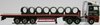 1/50 Mercedes Actros 2546 Prime Mover & Semi Flat Deck Trailer & Wire Coils Load "Maurice Hill"