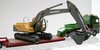 1/50 Mercedes Actros 2650 Prime Mover with 3-Axle Nooteboom Semi Low Loader Trailer & Excavator "Rawcliffe"