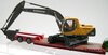 1/50 Mercedes Actros 2650 Prime Mover with 3-Axle Nooteboom Semi Low Loader Trailer & Excavator "Rawcliffe"