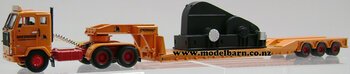 1/50 Volvo F88 Prime Mover & 3-Axle Semi Low Loader Trailer "Hoveringham Gravels"-volvo-Model Barn