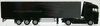 1/87 Volvo FH16 Prime Mover & Semi Box Trailer (black)