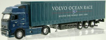1/50 Volvo FH16-610 Prime Mover & Semi Box Trailer "Volvo Ocean Race"-volvo-Model Barn