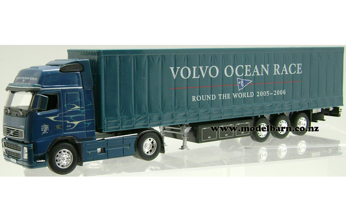 1/50 Volvo FH16-610 Prime Mover & Semi Box Trailer "Volvo Ocean Race"
