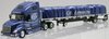 1/53 Volvo VNL 670 Prime Mover & Semi Tarped Flat Deck Trailer "CH Express Inc"