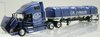 1/53 Volvo VNL 670 Prime Mover & Semi Tarped Flat Deck Trailer "CH Express Inc"