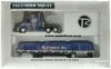 1/53 Volvo VNL 670 Prime Mover & Semi Tarped Flat Deck Trailer "CH Express Inc"