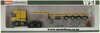 1/50 Mercedes Actros 3355 Prime Mover & 4-Axle Semi Low Loader Trailer (yellow)
