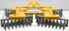 1/32 Small Tandem Discs (yellow) Britains