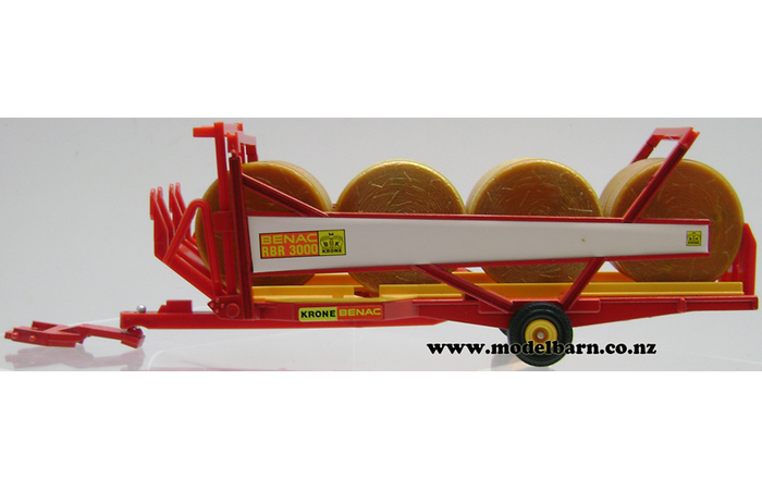 1/32 Krone Benac RBR 3000 Round Bale Trailer Britains