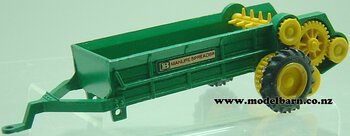 1/32 Manure Spreader (green & yellow, missing belt) Britains-other-farm-equipment-Model Barn