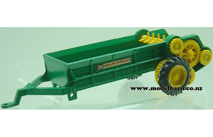 1/32 Manure Spreader (green & yellow, missing belt) Britains