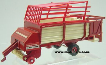 1/32 Pottinger Loader Wagon (red & white) Britains-other-farm-equipment-Model Barn