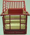 1/32 Pottinger Loader Wagon (red & white) Britains