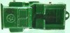 Medium Jeep (green, 134mm)