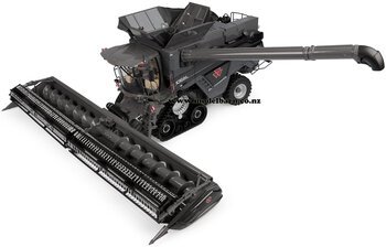 1/32 Massey Ferguson Ideal 9T Combine Harvester on Tracks (black)-farm-equipment-Model Barn