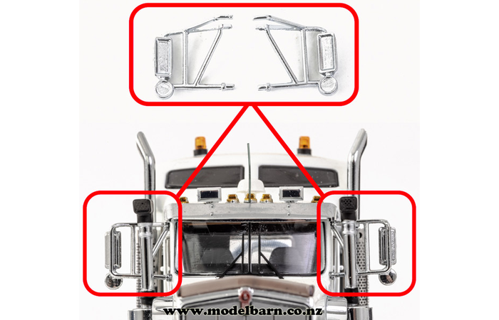 1/50 Kenworth C509/T900 Mirror Set Replacement