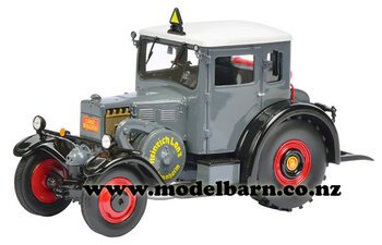 1/32 Lanz Eilbulldog with Cab (grey)-lanz-Model Barn
