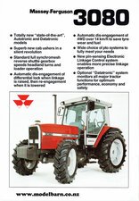 Massey Ferguson 3080 Tractor Sales Brochure 1986-mf,-ferguson,-massey-harris-Model Barn