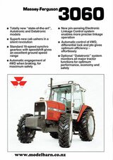 Massey Ferguson 3060 Tractor Sales Brochure 1986-mf,-ferguson,-massey-harris-Model Barn