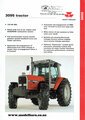 Massey Ferguson 3095 Tractor Sales Brochure 1992