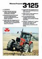 Massey Ferguson 3125 Tractor Sales Brochure 1989