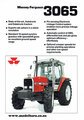 Massey Ferguson 3065 Tractor Sales Brochure 1989