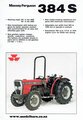 Massey Ferguson 384S Tractor Sales Brochure