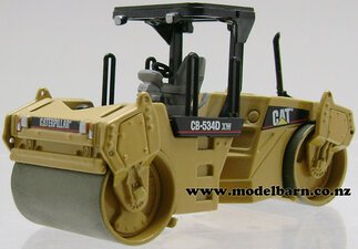 1/50 Caterpillar CB-534D XW Articulated Roller with Canopy (used)-caterpillar-Model Barn