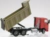 1/50 Volvo FH12-420 3-Axle Tip Truck (red & gold, used)
