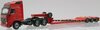 1/50 Volvo FH12-500 Globetrotter XL Prime Mover & Semi Low Loader Trailer (red, used)