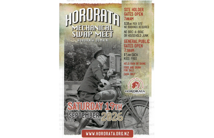 Hororata Mechanical Swap Meet September 19 2026
