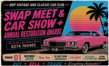 Tauranga Swap Meet November 1 2026-upcoming-events-Model Barn