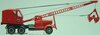1/50 Schield Bantam Clamshell Excavator mounted on a White WC-22 Truck (used)